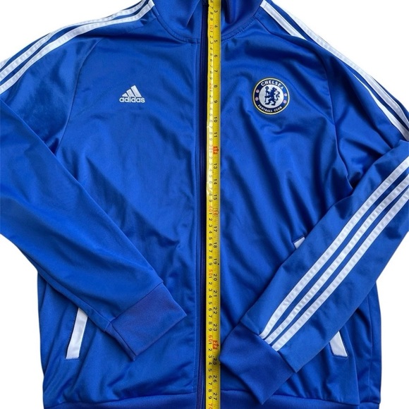 Chelsea FC 2011/2012 Adidas Training Track Top Jacket Full Zip Size Mens L - Picture 9 of 12
